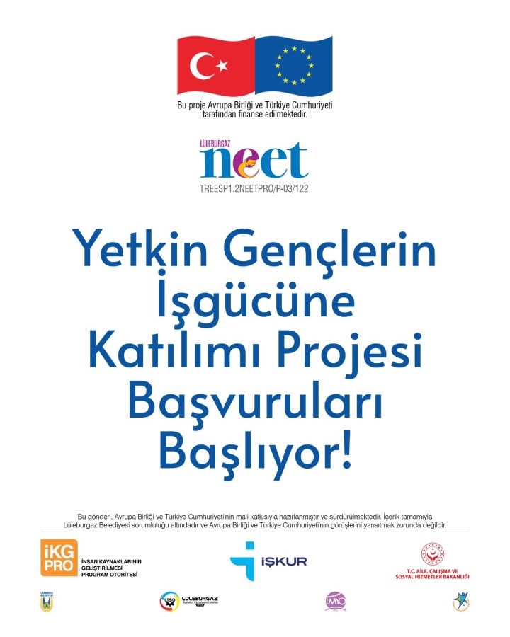 Yetkin Gençlerin İşgücüne Katılımı Projesi Başvuruları Başlıyor!